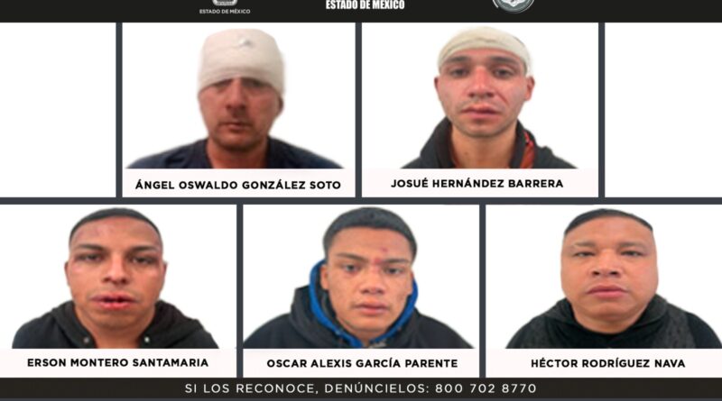 110 años de Cárcel a Responsables de Secuestro Exprés en la México–Querétaro