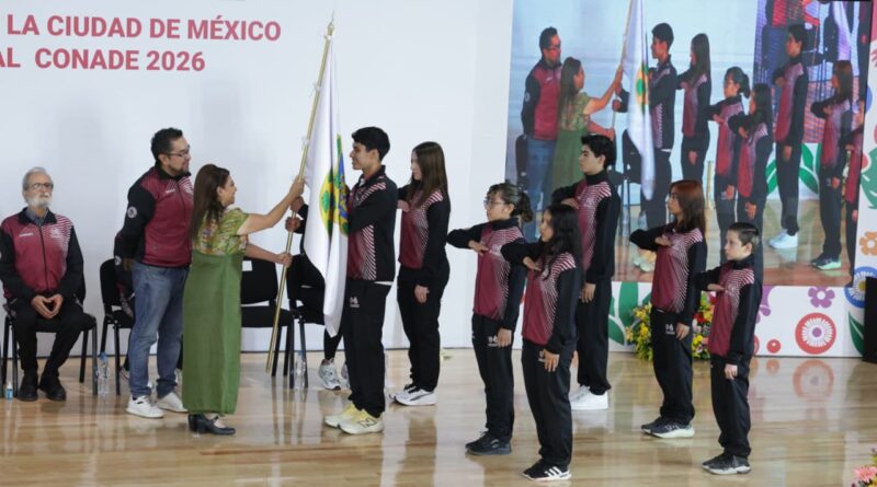 Selección de CDMX Recibe Abanderamiento y Apoyos Rumbo a Olimpiada CONADE 2026
