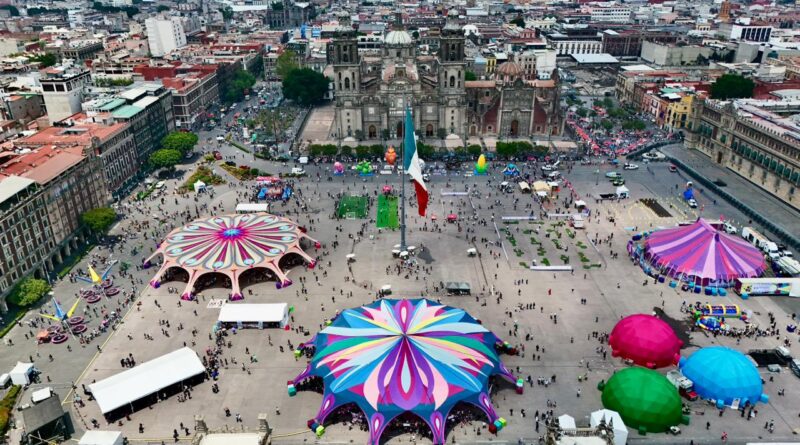 Presenta Clara Brugada “Zocalito de las Infancias” con más de 100 Actividades Recreativas