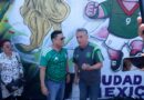Israel Moreno y Manuel Negrete Impulsan Identidad Barrial con Mural Rumbo al Mundial 2026