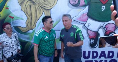 Israel Moreno y Manuel Negrete Impulsan Identidad Barrial con Mural Rumbo al Mundial 2026