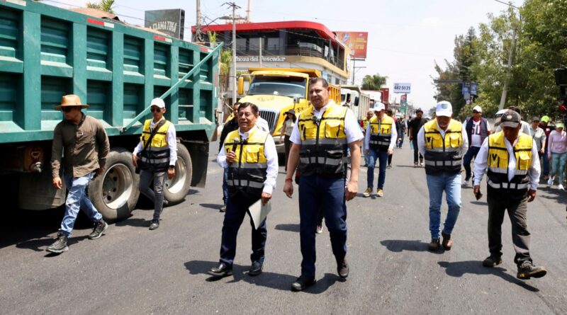 Avanza Gobierno Estatal en la Transformación de Vialidades en Puebla con Obras en la 24 Sur