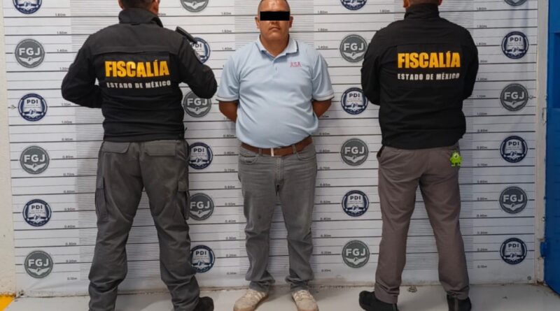 Fiscalía Edomex Cumplimenta Orden de Aprehensión Contra Mauricio “N” por Extorsión
