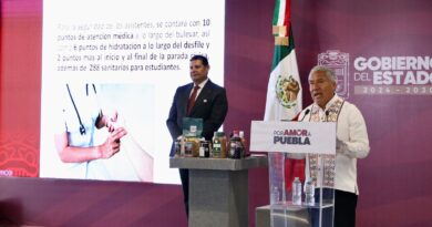 Con Enfoque en Seguridad, Despliegue Operativo Respalda Disfrute Familiar en Desfile del 5 de Mayo