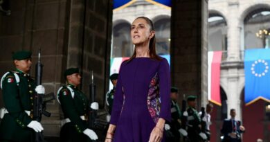 Claudia Sheinbaum Da la Bienvenida a António Costa y Ursula von der Leyen