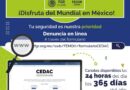 FGR Facilitará Denuncias y Orientación a Turistas en el Mundial 2026