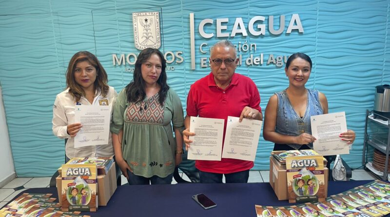 Ceagua Entrega Material Didáctico Para Fortalecer la Cultura del Agua