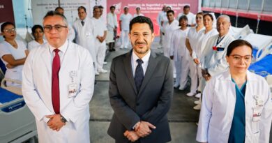 Martí Batres Encabeza Entrega de Nuevas Camas en Hospital del ISSSTE