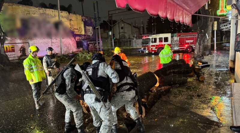 Despliega Guardia Nacional Operativo de Auxilio por Tormenta Boris