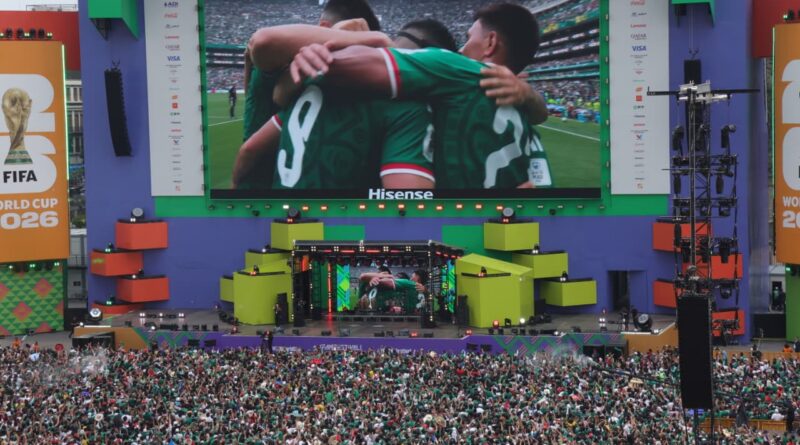 Más de 412 mil Personas han Vivido el Mundial en el Zócalo