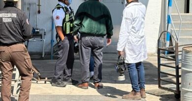 Policías y Protección Civil de Texcoco Controlan Fuga de gas