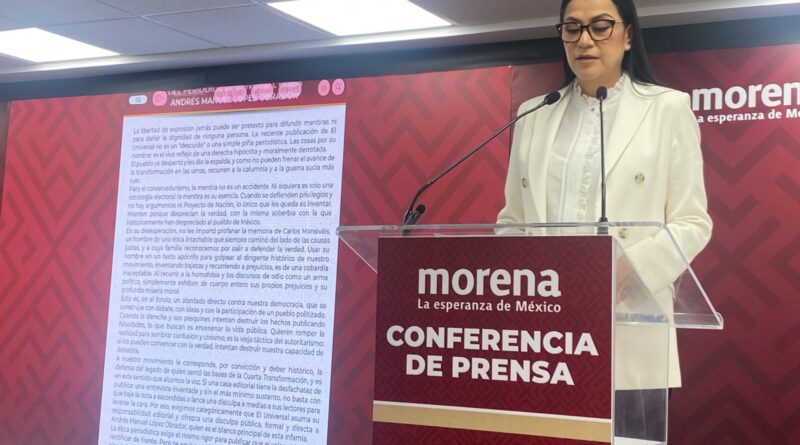 Morena Sale en Defensa de Andrés Manuel López Obrador y Exige Rectificación