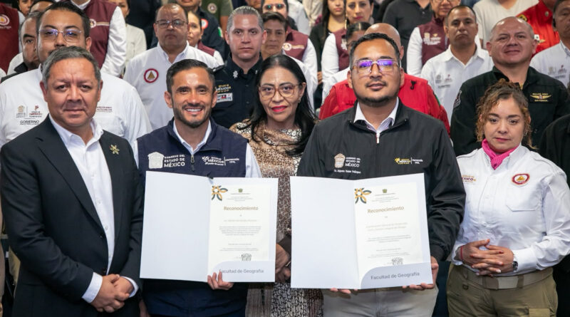 Protección Civil del Edomex Recibe Distinción por su Gestión del Riesgo