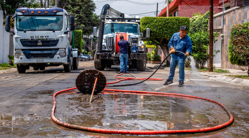 Brigadas del Grupo Tláloc Responden a Emergencias por Precipitaciones
