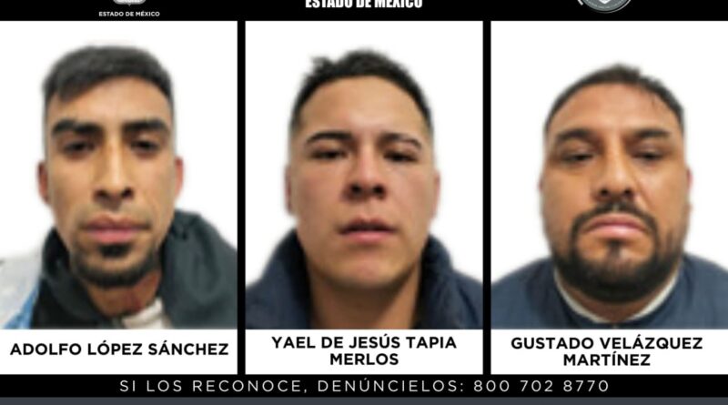 Fiscalía del Edomex Logra Condena de 47 Años Contra Tres Extorsionadores