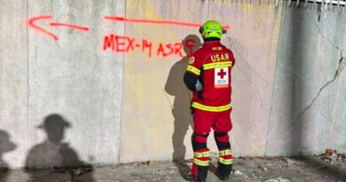 Rescatistas de Cruz Roja Mexicana Inician Evaluación en Otra Zona