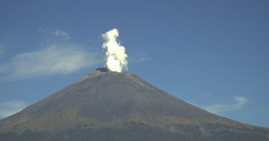 Cenapred Reporta Actividad Moderada del Popocatépetl