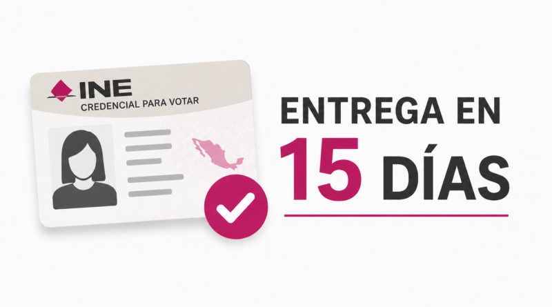 INE Acelera Entrega del Nuevo Modelo de Credencial Para Votar