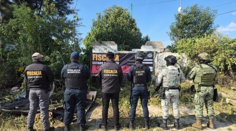 Operación Restitución Asegura 2 mil 307 Inmuebles en el Edomex