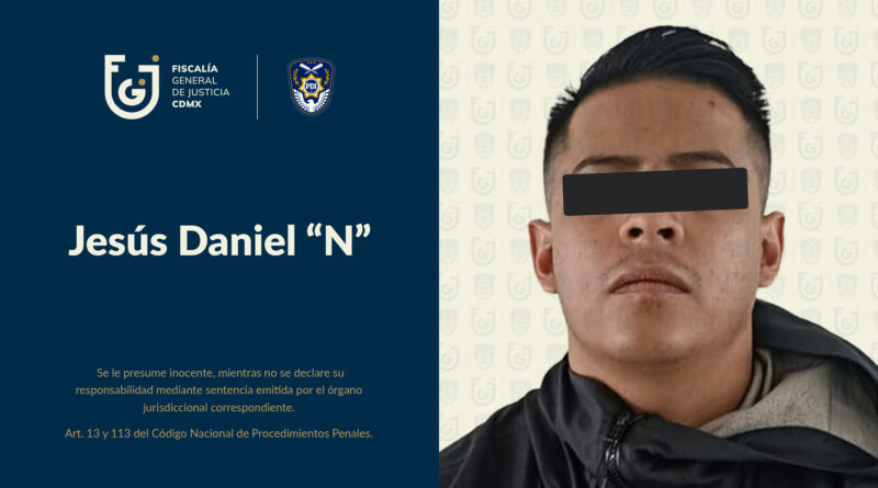 Vinculan a Proceso a Jesús Daniel “N” por Homicidio Calificado