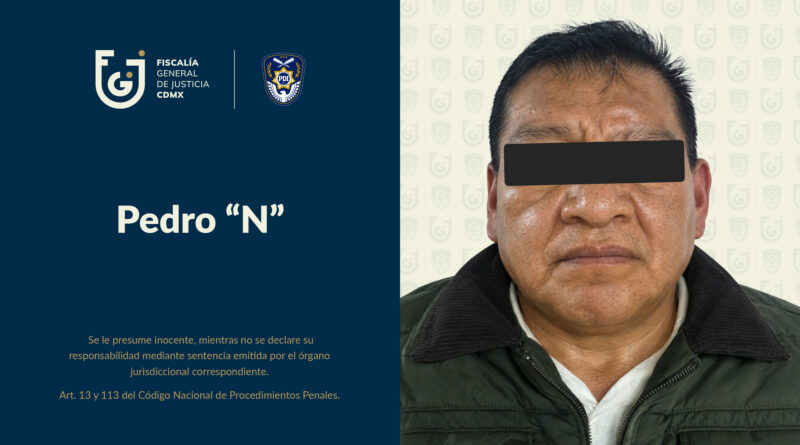 Fiscalía CDMX Aprehende a Hombre por Violación Equiparada